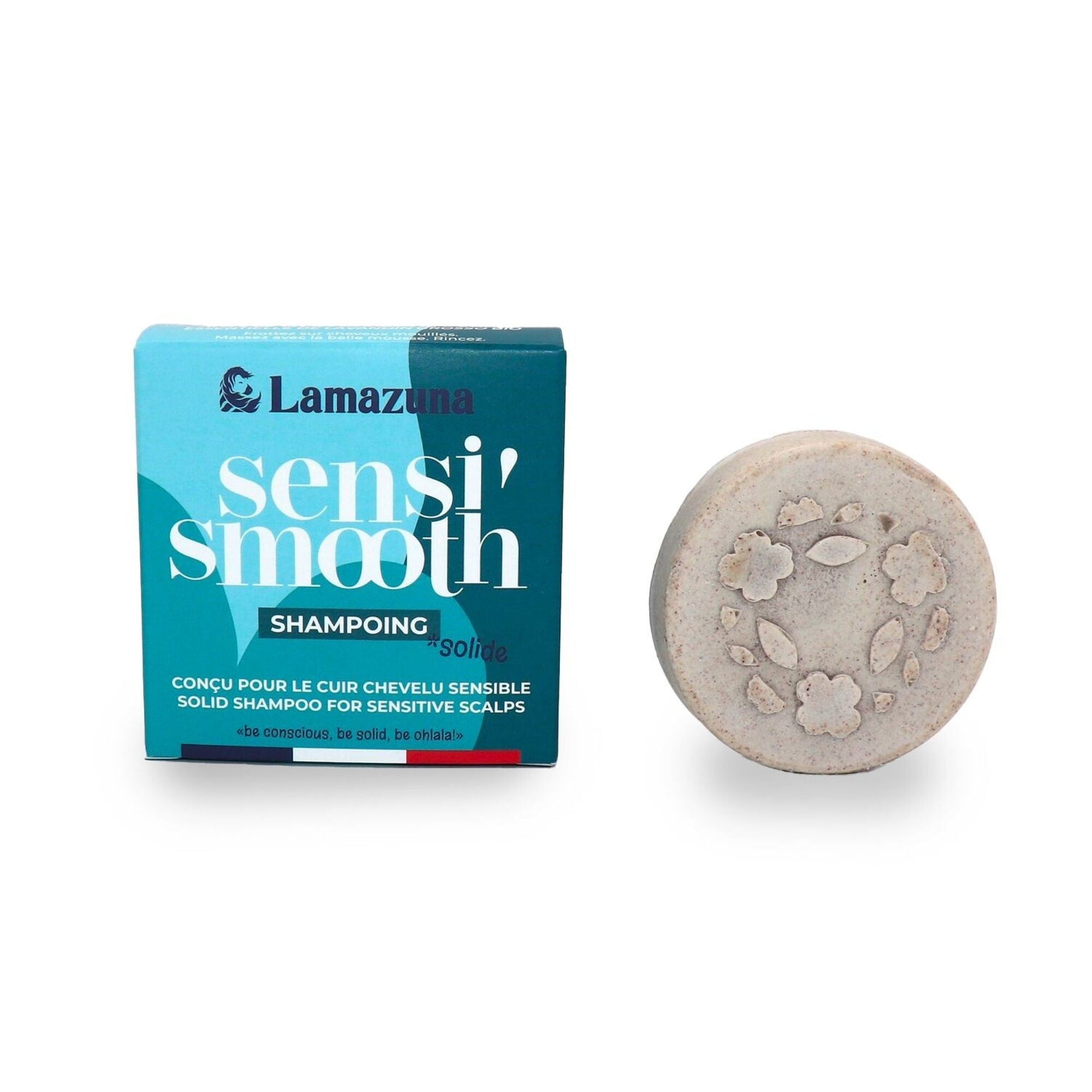 Shampoing solide Lamazuna Cuir Chevelu Sensible Poudre de Pivoine 70ml - Benedetti
