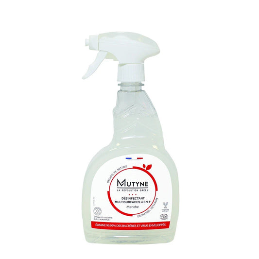 Spray Désinfectant multisurfaces 4 en 1 menthe Mutyne 750ml - Benedetti
