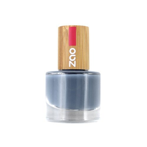 Vernis à Ongles Bleu Gris Zao Makeup N°670 - Benedetti